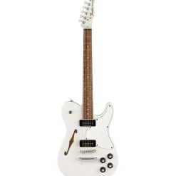 Fender Jim Adkins JA-90 Telecaster Thinline - White - Laurel Fretboard