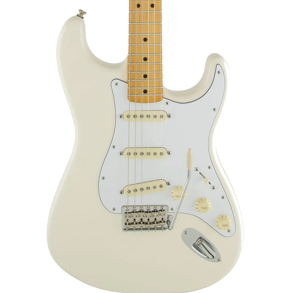 Fender Jimi Hendrix Signature Stratocaster - Olympic White- Maple Neck