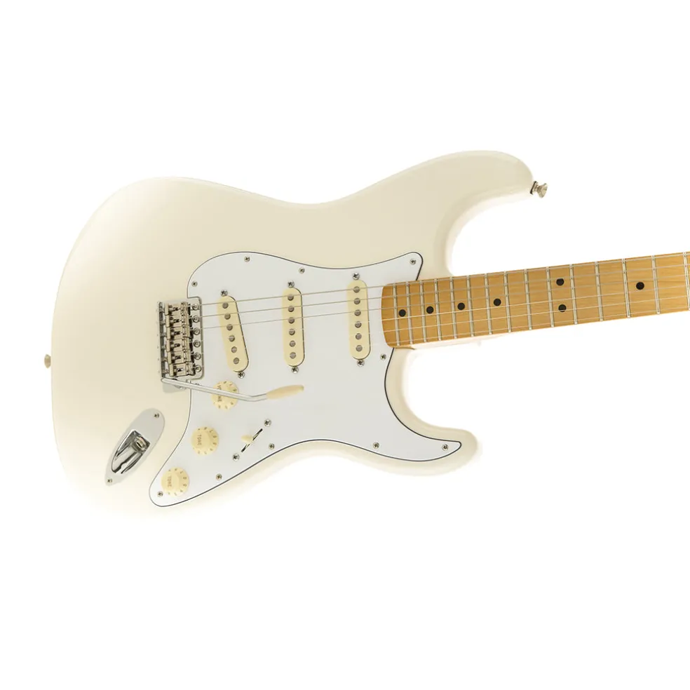 Fender Jimi Hendrix Signature Stratocaster - Olympic White- Maple Neck