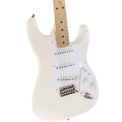 Fender Jimmie Vaughan Tex-Mex Stratocaster - Olympic White - Maple