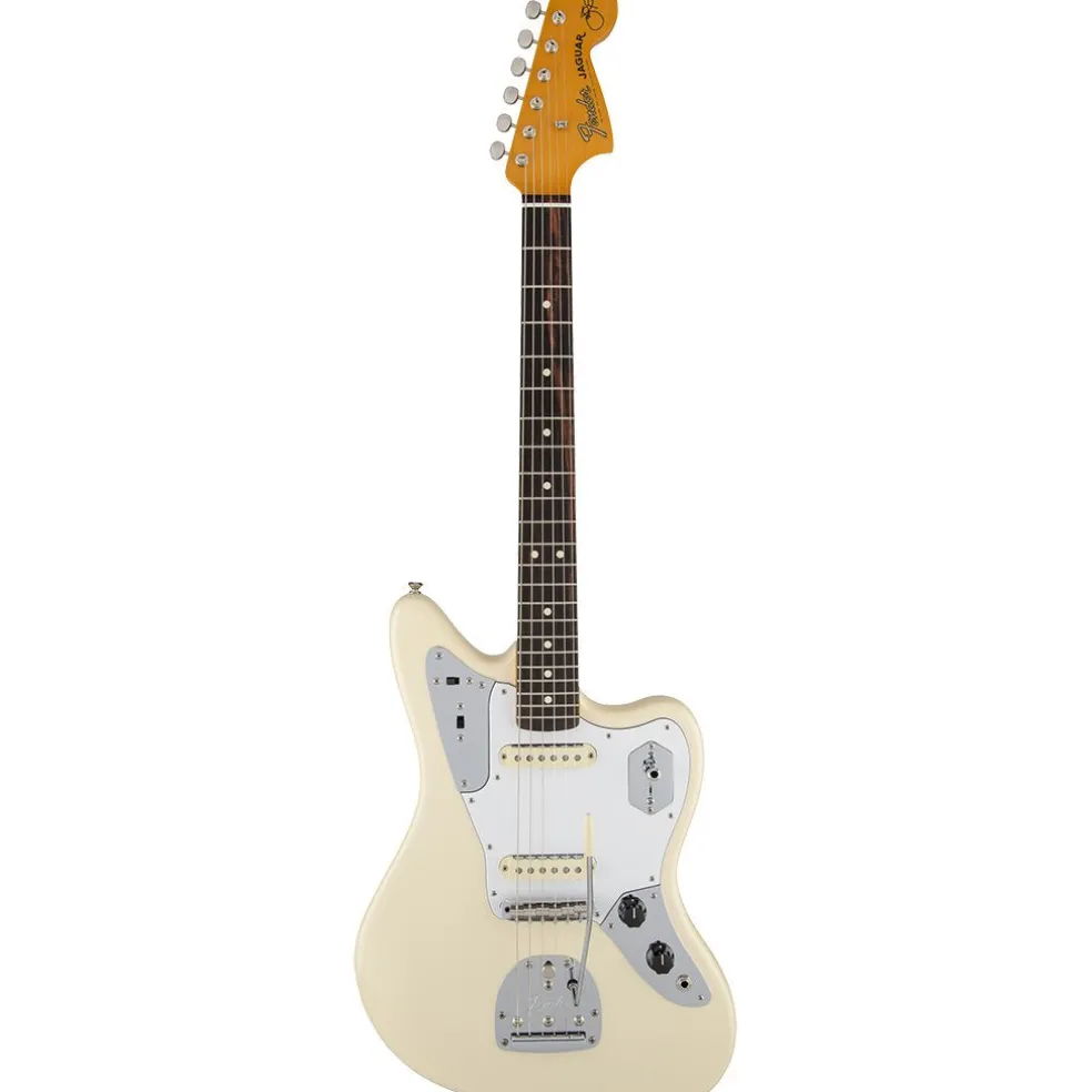 Fender Johnny Marr Jaguar - Olympic White - Rosewood Fretboard
