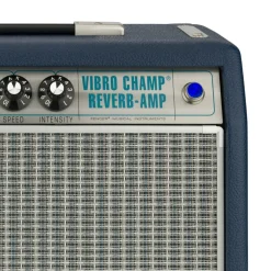 Fender Limited Edition 68 Custom Vibro Champ in Navy Blue