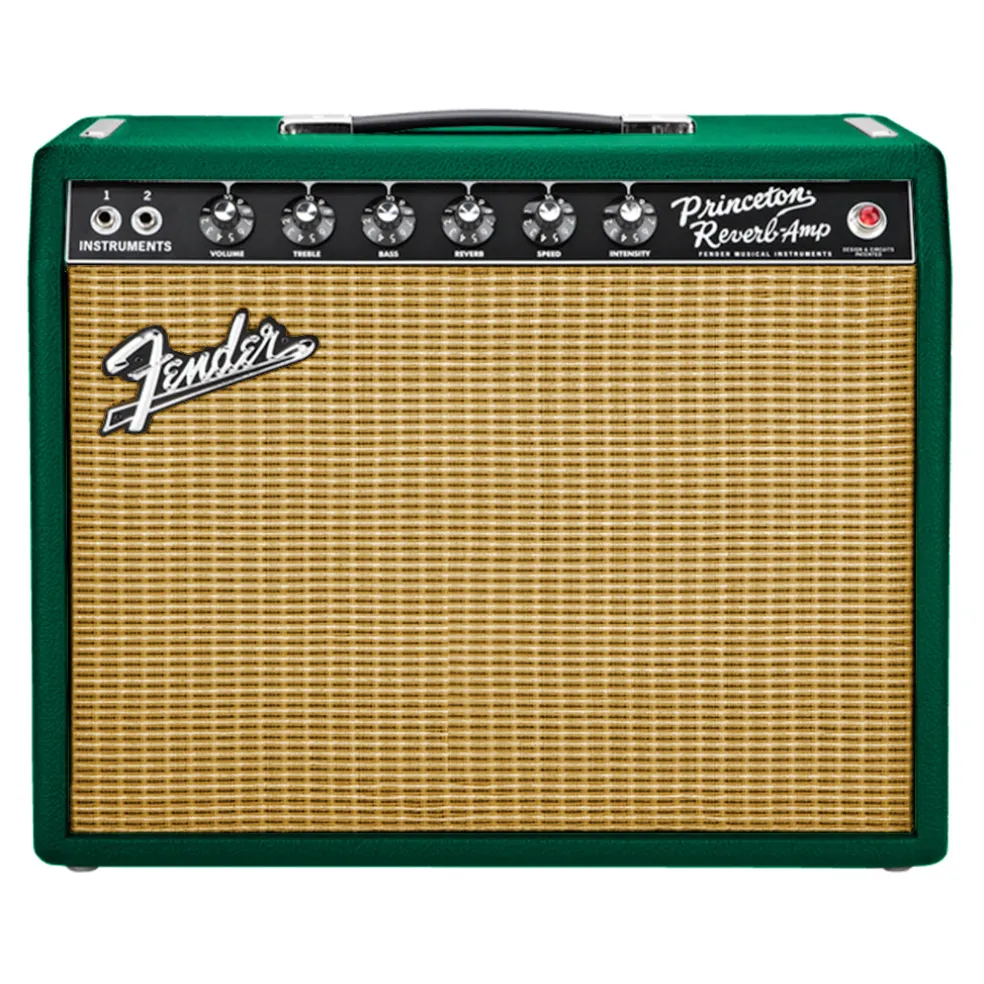 Fender Limited Edition 65 Princeton Amp in British Racing Green