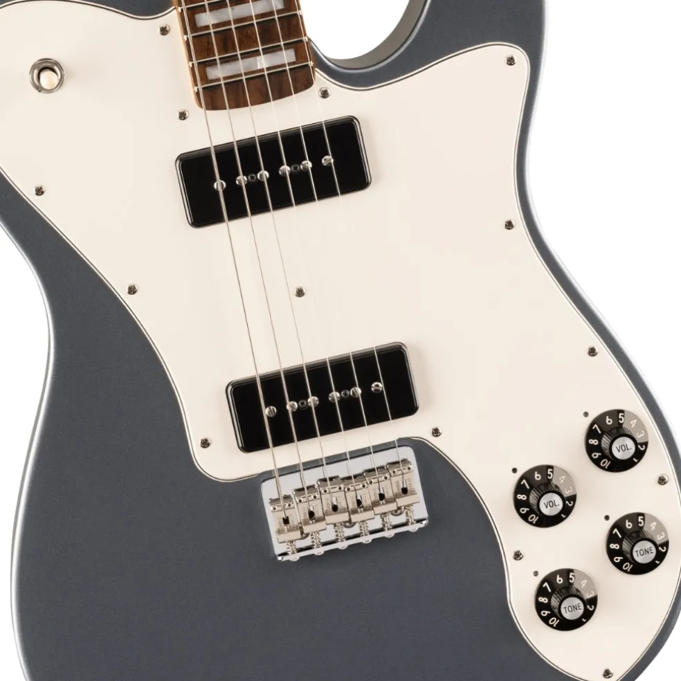 Fender Limited Edition Chris Shiflett Cleaver Telecaster Deluxe Charcoal Frost Metallic