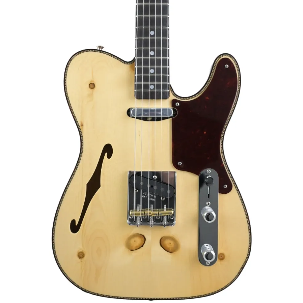 Fender Limited Edition Knotty Pine Tele Thinline - Aged Natural - Rosewood