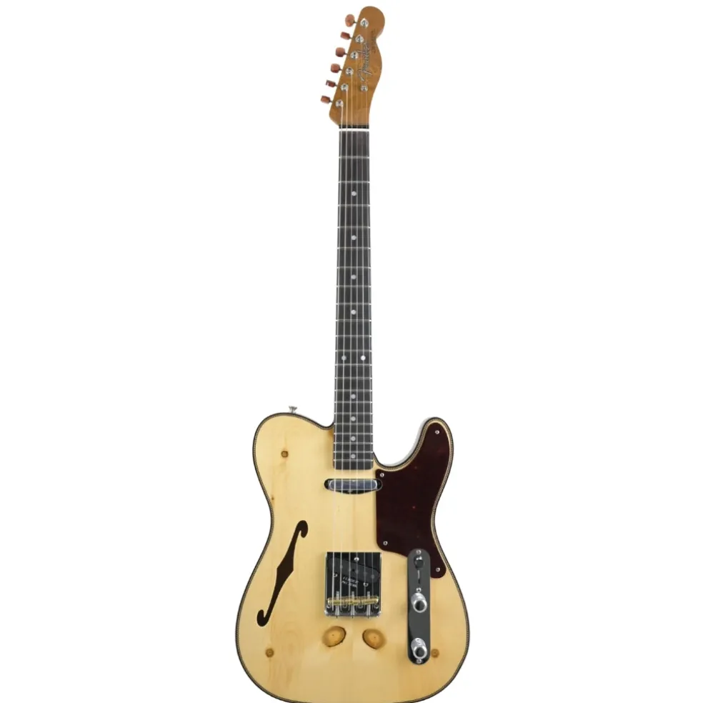 Fender Limited Edition Knotty Pine Tele Thinline - Aged Natural - Rosewood