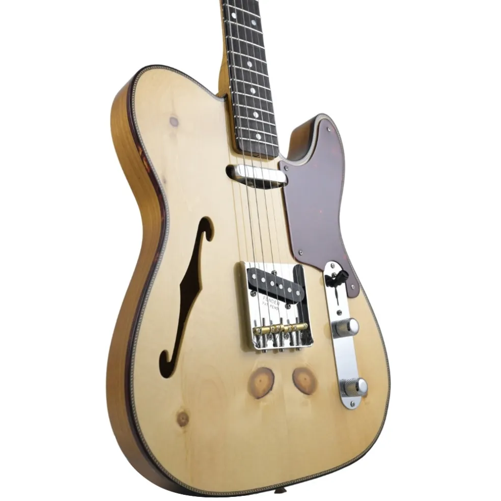 Fender Limited Edition Knotty Pine Tele Thinline - Aged Natural - Rosewood