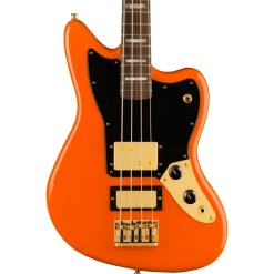 Fender Limited Edition Mike Kerr Jaguar Bass, Rosewood Fingerboard - Tiger's Blood Orange