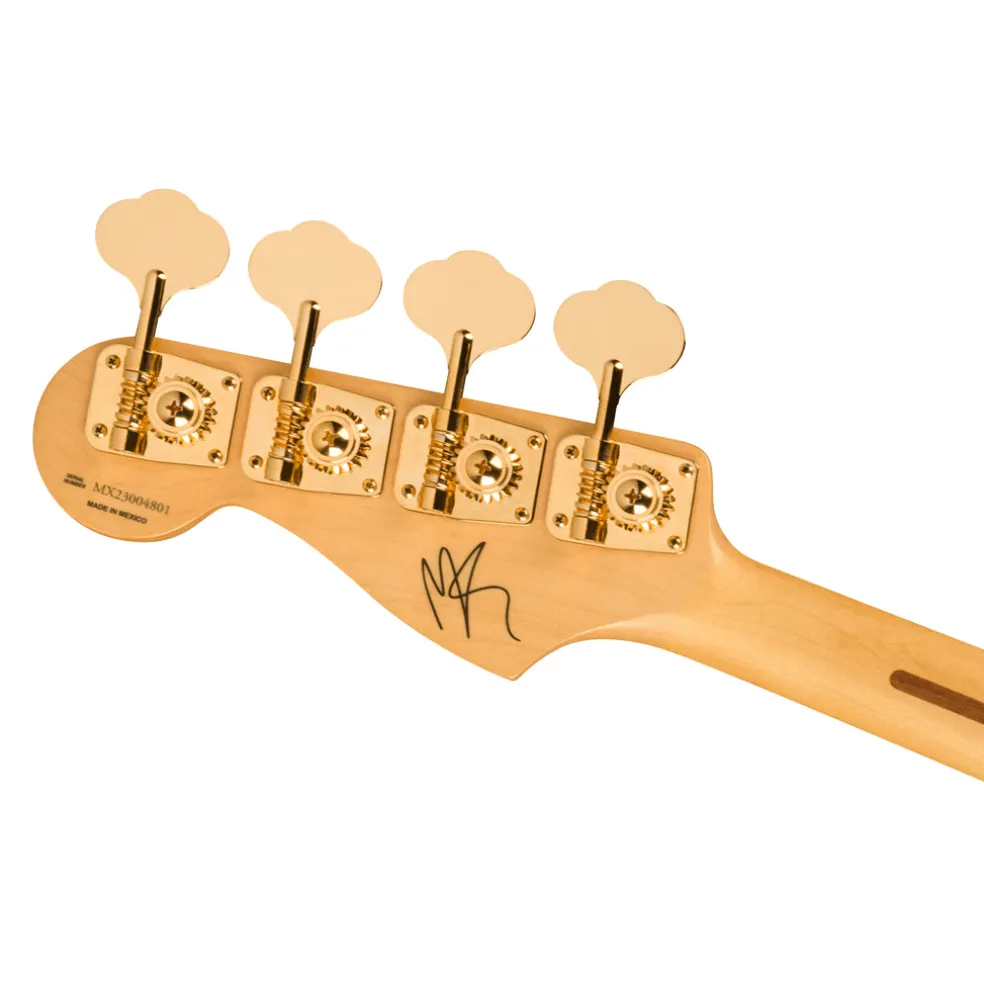 Fender Limited Edition Mike Kerr Jaguar Bass, Rosewood Fingerboard - Tiger's Blood Orange