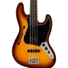Fender Limited Edition Suona Jazz Bass® Thinline, Ebony Fingerboard, Violin Burst