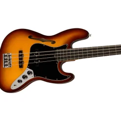 Fender Limited Edition Suona Jazz Bass® Thinline, Ebony Fingerboard, Violin Burst
