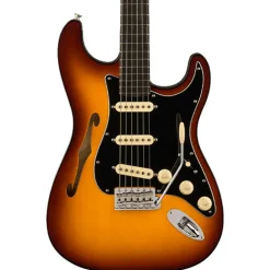 Fender Limited Edition Suona Stratocaster® Thinline, Ebony Fingerboard, Violin Burst