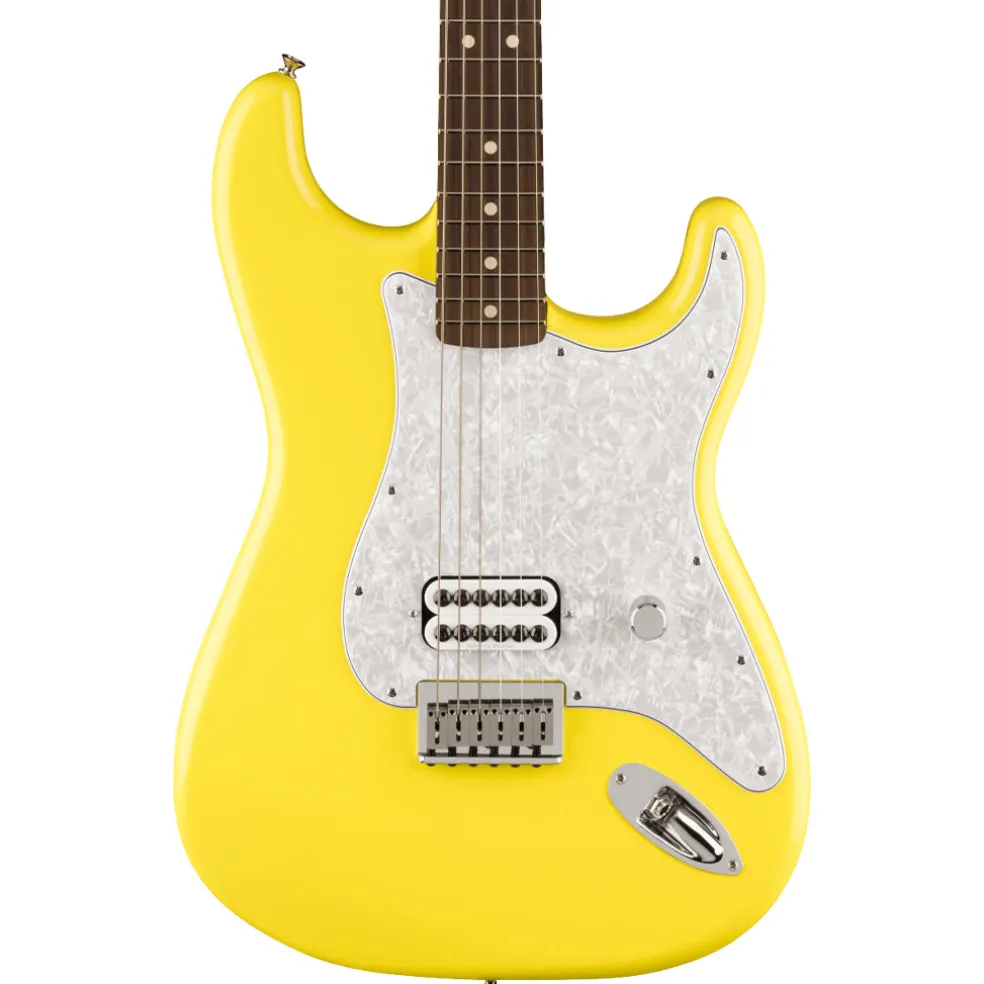 Fender Limited Edition Tom Delonge Stratocaster®, Rosewood Fingerboard, Graffiti Yellow