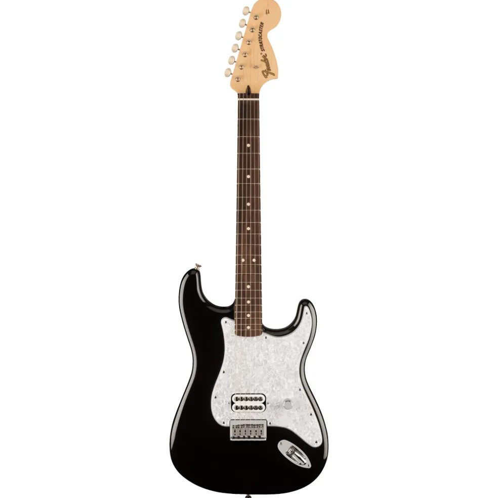 Fender Limited Edition Tom Delonge Stratocaster®, Rosewood Fingerboard, Black