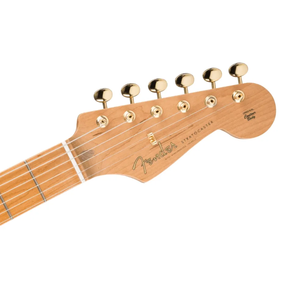 Fender Limited Edition Vintera II '50s Stratocaster Electric Guitar - Fiesta Red, Roasted Maple Fingerboard