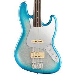 Fender Limited Player Plus x Blu DeTiger Jazz Bass with Rosewood Fingerboard - Sky Burst Sparkle