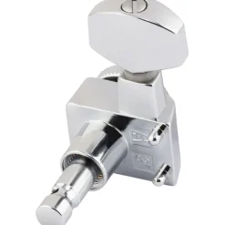 Fender Locking Stratocaster/Telecaster Staggered Tuning Machines - Polished Chrome - Set of 6