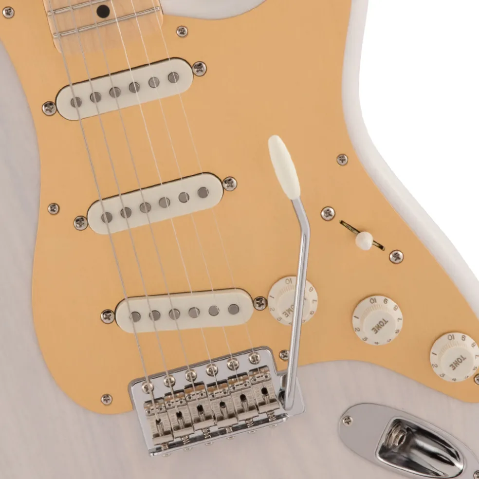 Fender Made in Japan Heritage 50s Stratocaster - White Blonde, Maple Fingerboard