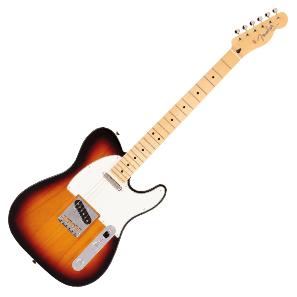 Fender Made in Japan Hybrid II Telecaster®, Maple Fingerboard, 3-Color Sunburst