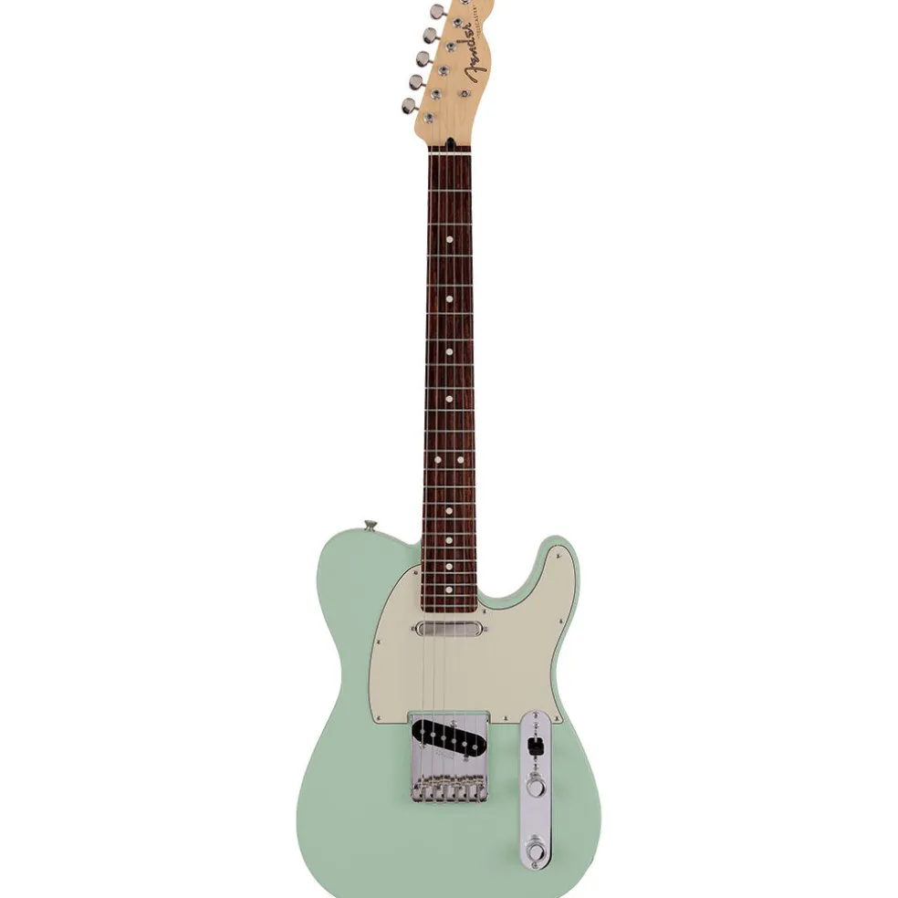 Fender Made in Japan Junior Collection Telecaster®, Rosewood Fingerboard, Satin Surf Green