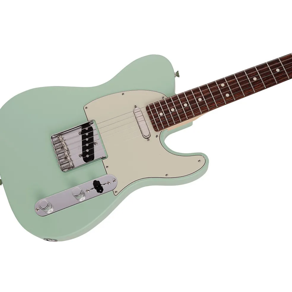 Fender Made in Japan Junior Collection Telecaster®, Rosewood Fingerboard, Satin Surf Green