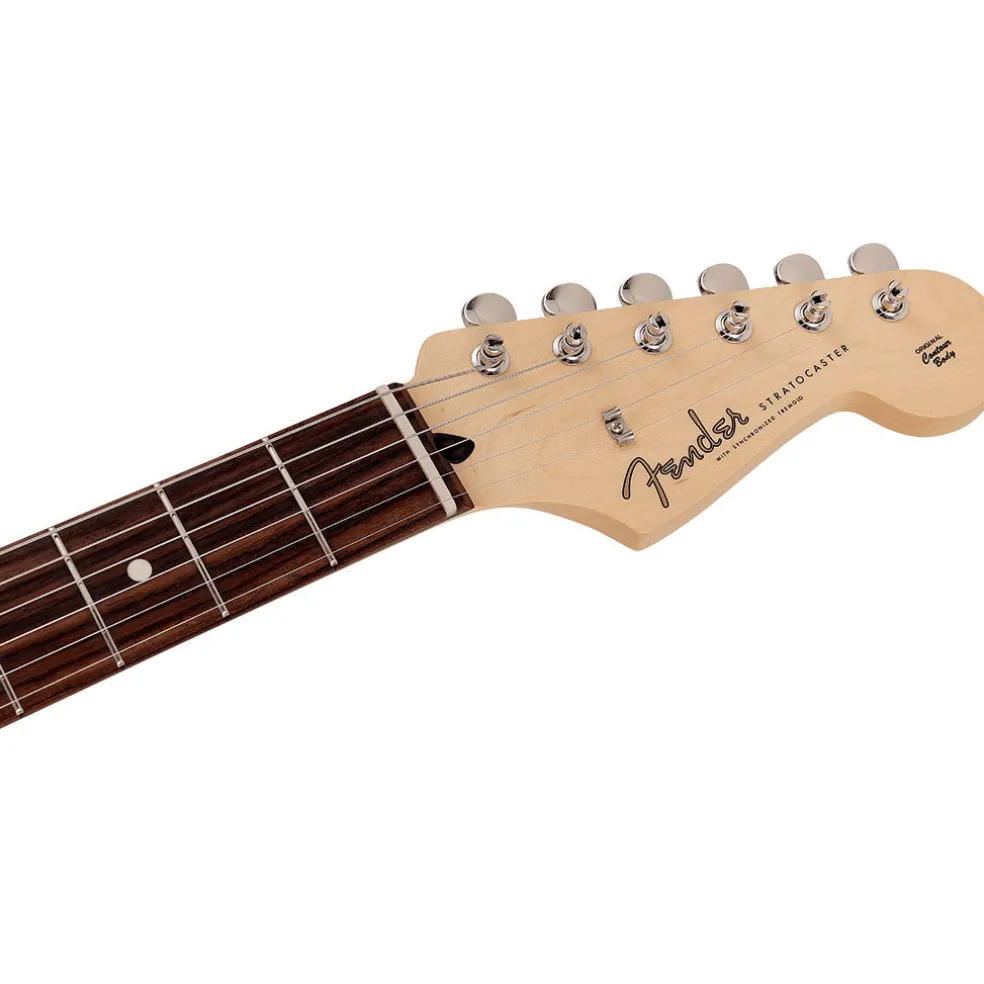 Fender Made in Japan Junior Collection Stratocaster®, Rosewood Fingerboard, Satin Surf Green