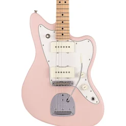 Fender Made in Japan Junior Collection Jazzmaster®, Maple Fingerboard, Satin Shell Pink