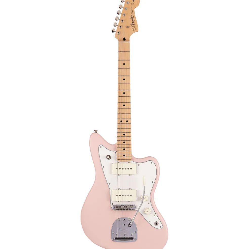 Fender Made in Japan Junior Collection Jazzmaster®, Maple Fingerboard, Satin Shell Pink