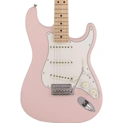 Fender Made in Japan Junior Collection Stratocaster®, Maple Fingerboard, Satin Shell Pink