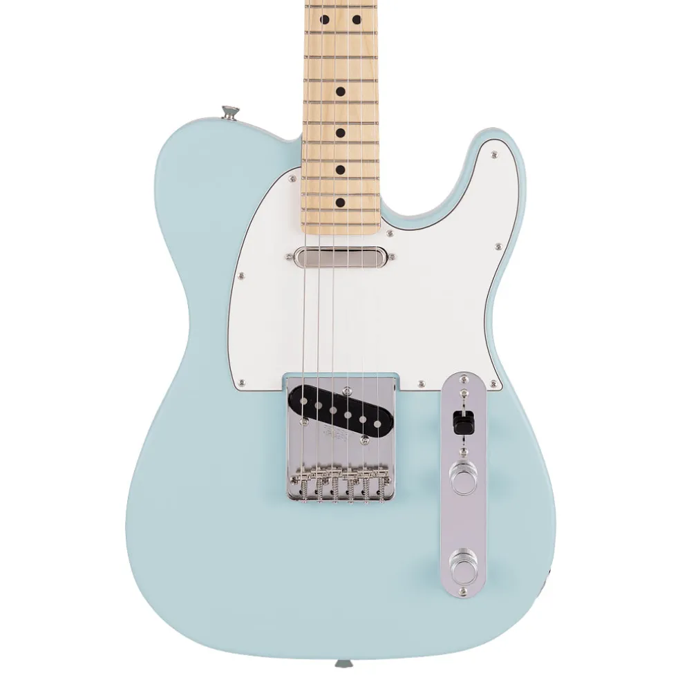 Fender Made in Japan Junior Collection Telecaster®, Maple Fingerboard, Satin Daphne Blue
