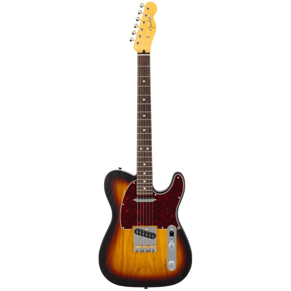 Fender Made in Japan Limited Telecaster Raw Ash - 3 Color Sunburst
