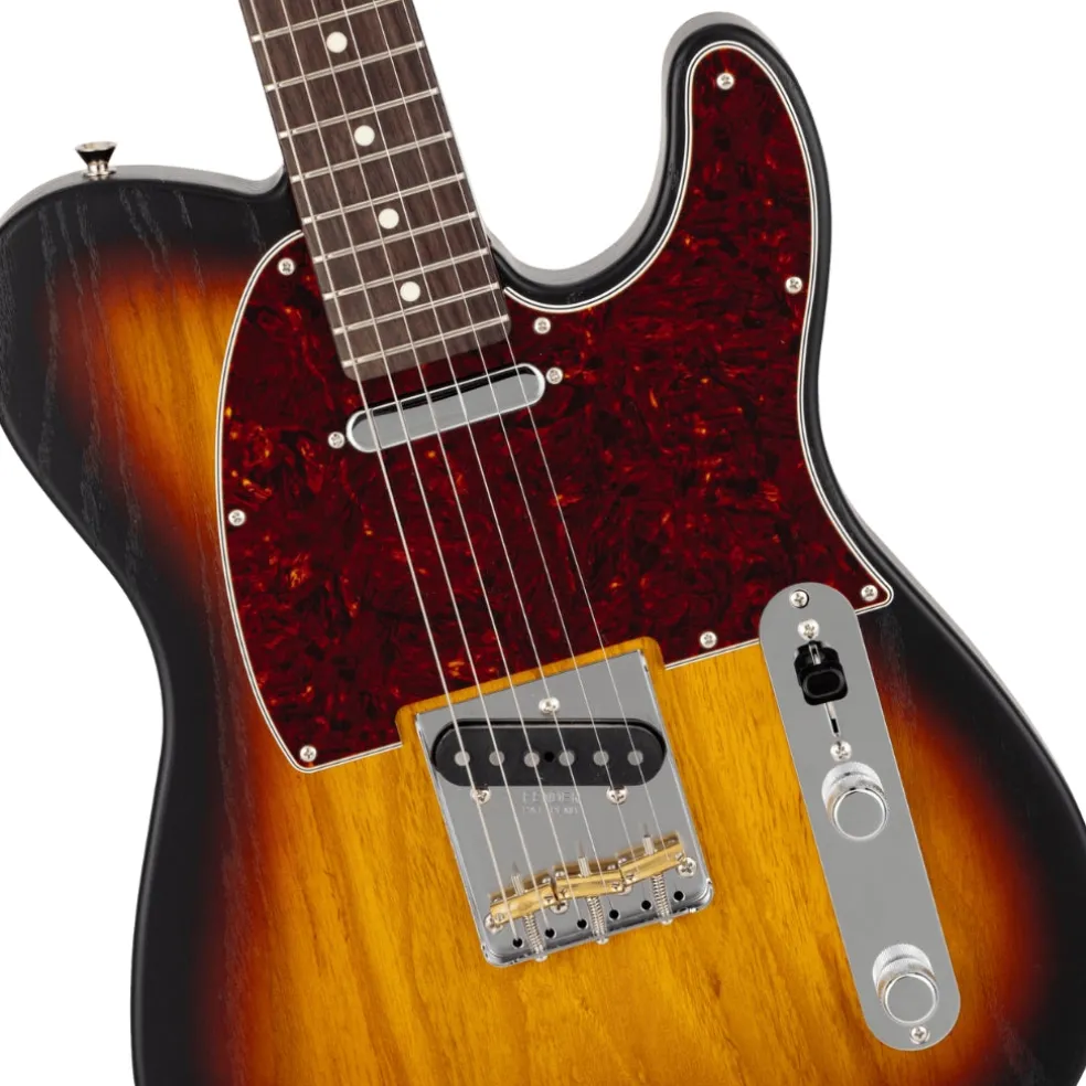 Fender Made in Japan Limited Telecaster Raw Ash - 3 Color Sunburst