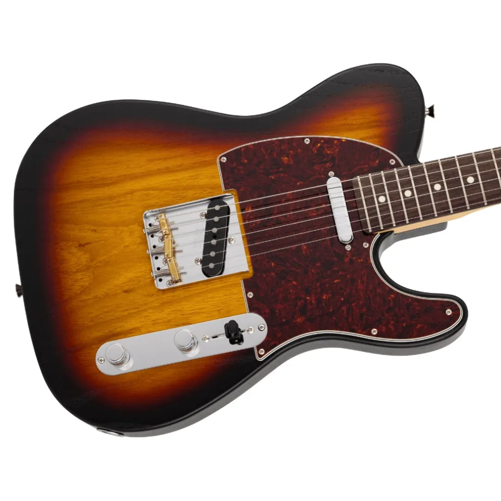 Fender Made in Japan Limited Telecaster Raw Ash - 3 Color Sunburst