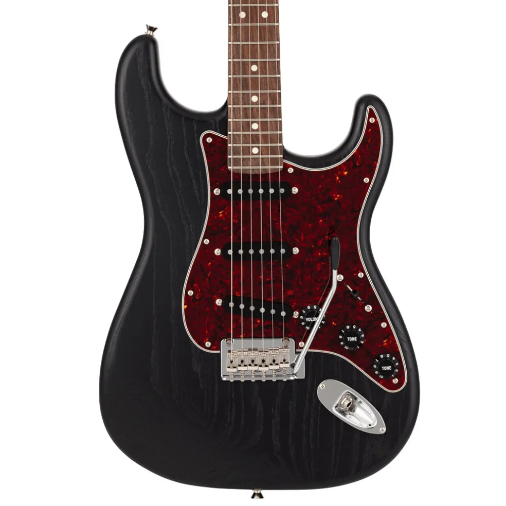 Fender Made in Japan Limited Stratocaster Raw Ash Black