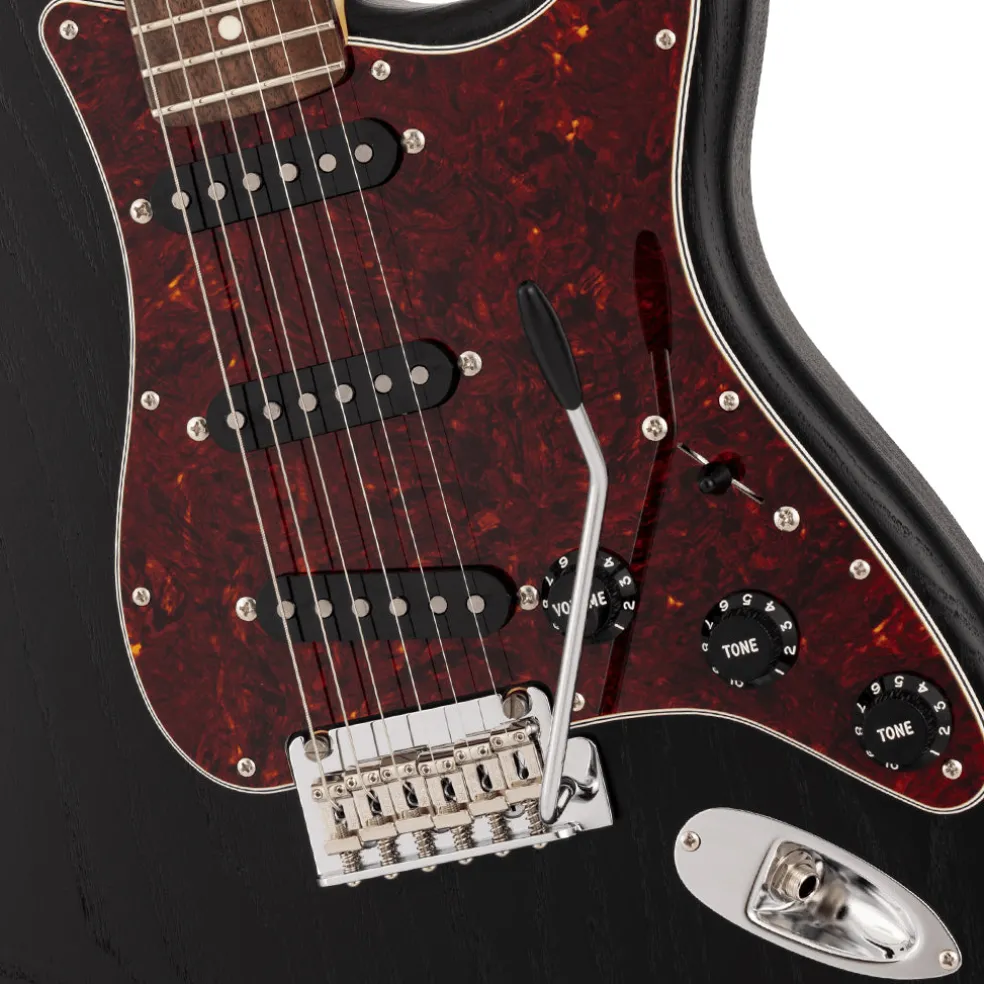 Fender Made in Japan Limited Stratocaster Raw Ash Black