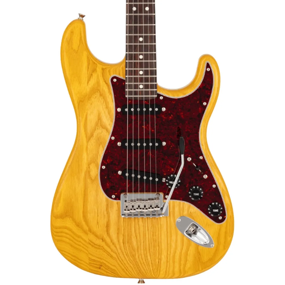 Fender Made in Japan Limited Stratocaster Raw Ash - Vintage Natural