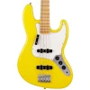 Fender Made in Japan Limited International Color Jazz Bass, Maple Fingerboard, Monaco Yellow