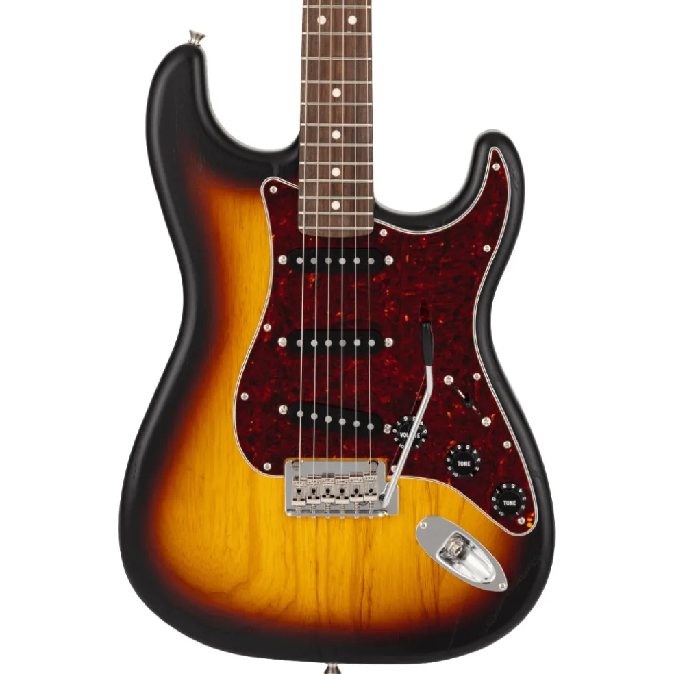 Fender Made in Japan Limited Stratocaster Raw Ash - 3 Color Sunburst