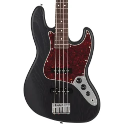 Fender Made in Japan Limited Jazz Bass Raw - Ash Black