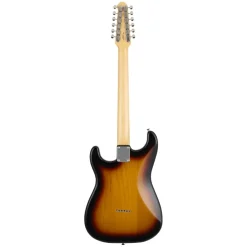 Fender Made in Japan 12-String Limited Stratocaster - 3-Color Sunburst, Rosewood Fingerboard