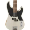 Fender Mike Dirnt Roadworn Precision Bass - White Blonde - Rosewood