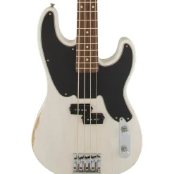 Fender Mike Dirnt Roadworn Precision Bass - White Blonde - Rosewood