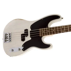 Fender Mike Dirnt Roadworn Precision Bass - White Blonde - Rosewood