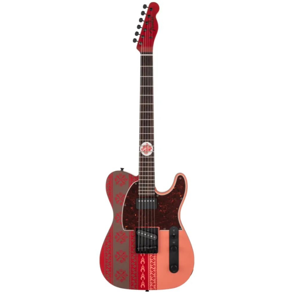 Fender Monster Hunter Rathalos Telecaster, Rosewood Fingerboard - Rathalos Red