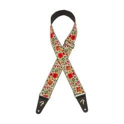 Fender Mosaic Jacquard Guitar Strap - Cream, 2"