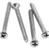 Fender Neck Mounting Screws - Chrome - 4 pcs.