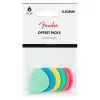 Fender Offset Multi Color Picks 6 Pack