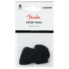 Fender Offset Picks in Black 6 Pack