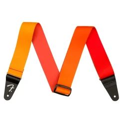 Fender Ombré Strap, Tequila Sunrise, 2"