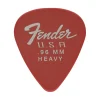 Fender Original Delrin Guitar Picks 12-pack - .96mm Fiesta Red